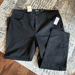 BNWT Style & Co 22W black jeans plus size
